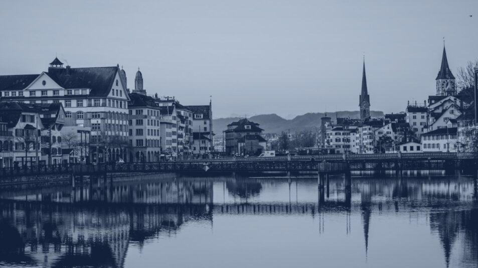 Zurich au crépuscule